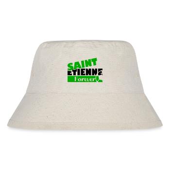 Saint Etienne Forever Bold Logo Tee - Stanley/Stella Recycled Bucket Hat - natural - Front