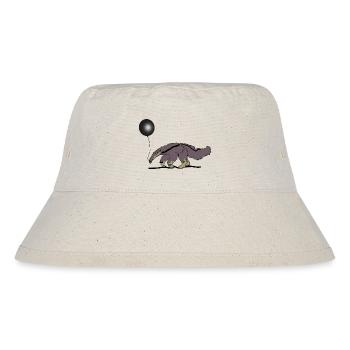 Ameisenbär - Stanley/Stella recycelter Bucket Hat - Naturweiß - Vorne