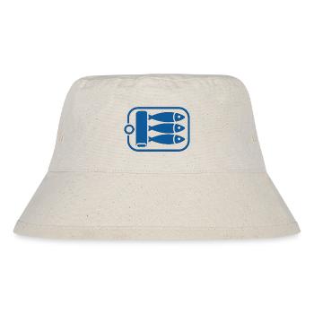Sardines - Stanley/Stella Recycled Bucket Hat - natural - Front