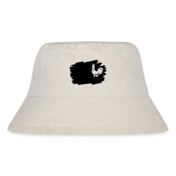 Midnight Glyphs Emblem - Stanley/Stella Recycled Bucket Hat - natural - Front