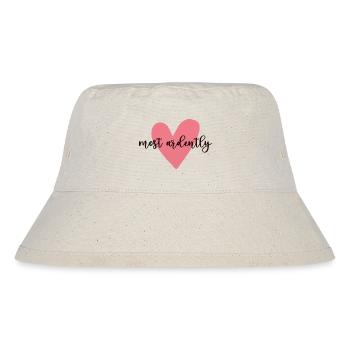 Stolz und Vorurteil Mr. Darcy – Mit größter Leidenschaft V - Stanley/Stella recycelter Bucket Hat - Naturweiß - Vorne
