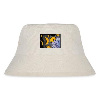 Moonlit Crystal Dream - Stanley/Stella Recycled Bucket Hat - natural - Front