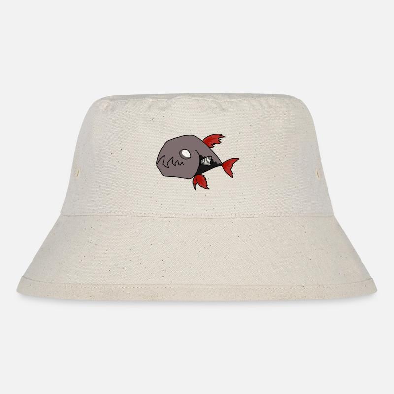Poisson Noir - Bob recyclé Stanley/Stella - blanc naturel
