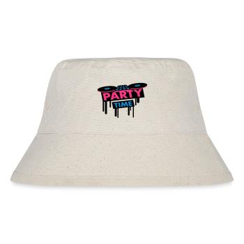 Party Time DJ Pult - Stanley/Stella Recycled Bucket Hat - natural - Front