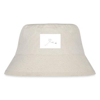 Papierflieger - Stanley/Stella recycelter Bucket Hat - Naturweiß - Vorne