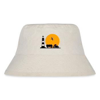 Tractor - Stanley/Stella Recycled Bucket Hat - natural - Front