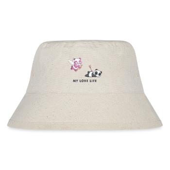 MY LOVE LIFE - Stanley/Stella Recycled Bucket Hat - natural - Front