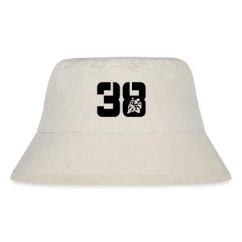 38 Motorrad Biker - Stanley/Stella recycelter Bucket Hat - Naturweiß - Vorne
