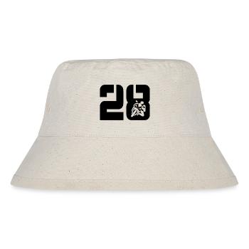 28 Motorrad Biker - Stanley/Stella recycelter Bucket Hat - Naturweiß - Vorne