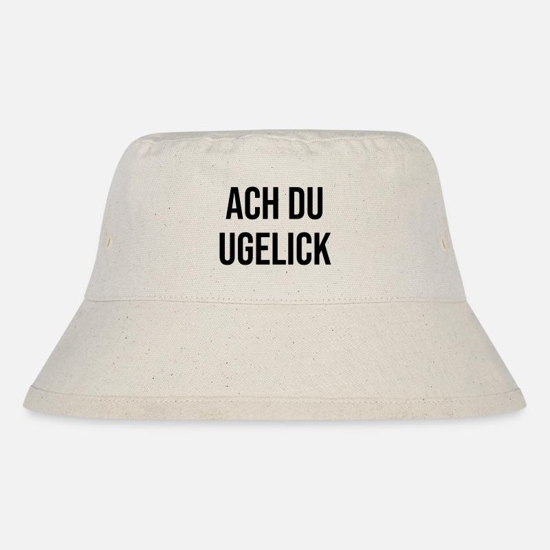 Ugelick Erzgebirge - Stanley/Stella recycelter Bucket Hat - Naturweiß
