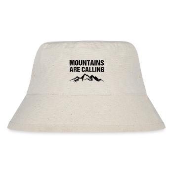 Mountains Are Calling Berge Outdoor - Stanley/Stella Recycled Bucket Hat - natural - Front