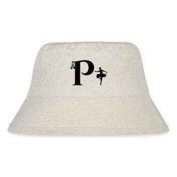 Letter p ballerina - Stanley/Stella Recycled Bucket Hat - natural - Front