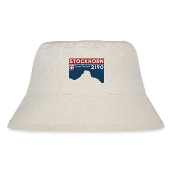 Stockhorn Wandern Berner Oberland Wanderung Thun - Stanley/Stella recycelter Bucket Hat - Naturweiß - Vorne