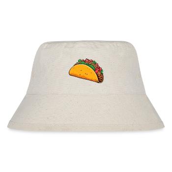 Tacos - Stanley/Stella recycelter Bucket Hat - Naturweiß - Vorne