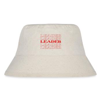 Leiter Leiter Leiter Vorgesetzter Manager - Stanley/Stella recycelter Bucket Hat - Naturweiß - Vorne