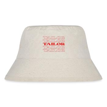 Schneider Schneider Bekleidungsmacher Näherin Näherin - Stanley/Stella recycelter Bucket Hat - Naturweiß - Vorne