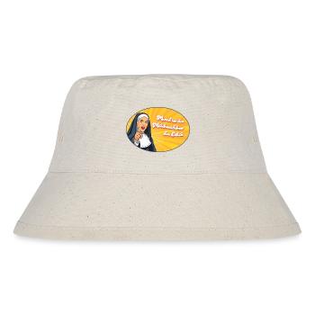 Moral ist für Milchmädchen - Stanley/Stella recycelter Bucket Hat - Naturweiß - Vorne