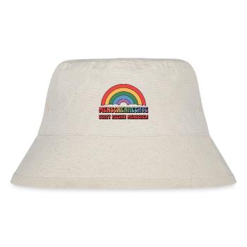 Human rights instead of right-wing people - Cool Pride - Stanley/Stella Recycled Bucket Hat - natural - Front