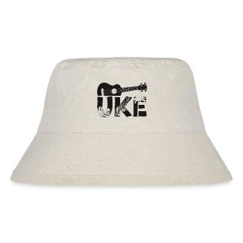 Hawaiian Ukulele Uke Uke - Stanley/Stella recycelter Bucket Hat - Naturweiß - Vorne