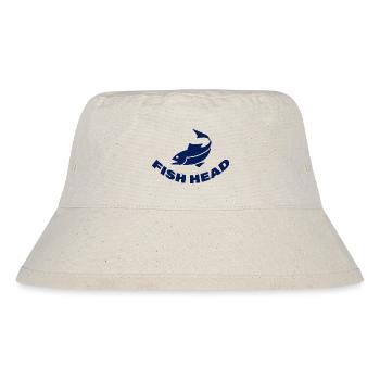 FISH HEAD - Stanley/Stella recycelter Bucket Hat - Naturweiß - Vorne
