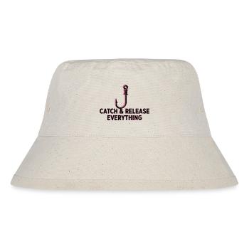 Catch & Release Everything - Stanley/Stella Recycled Bucket Hat - natural - Front