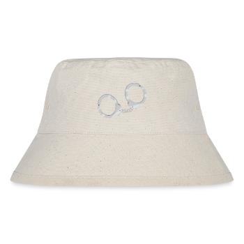 Handschellen - Stanley/Stella recycelter Bucket Hat - Naturweiß - Vorne