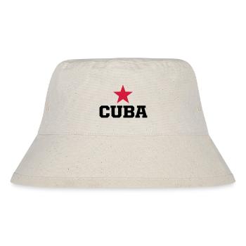 cuba revolucion - Stanley/Stella Recycled Bucket Hat - natural - Front