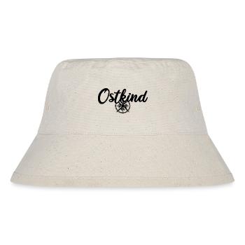 Ostkind DDR Ossi Kind des Ostens - Stanley/Stella recycelter Bucket Hat - Naturweiß - Vorne