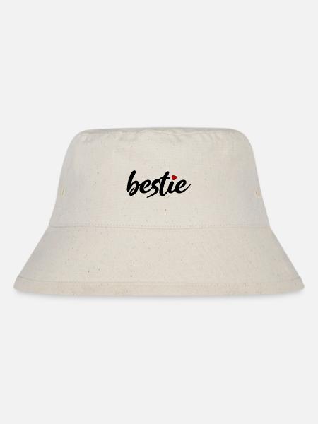 bestie - Stanley/Stella recycelter Bucket Hat - Naturweiß