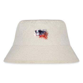 White Rabbit - Stanley/Stella recycelter Bucket Hat - Naturweiß - Vorne
