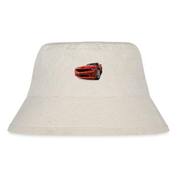 sport car - Stanley/Stella Recycled Bucket Hat - natural - Front
