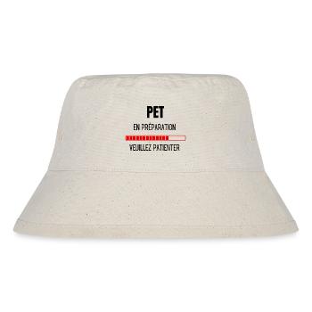 Pet en préparation veuillez patienter - Bob recyclé Stanley/Stella - blanc naturel - Devant