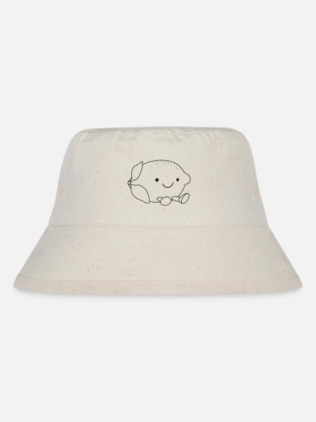 Lemon sweet - Stanley/Stella Recycled Bucket Hat - natural