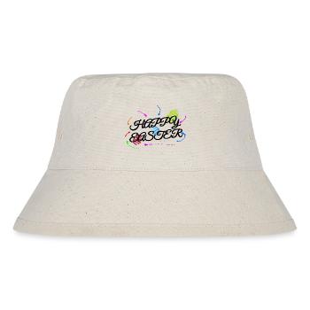 Frohe Ostern Osterfest - Stanley/Stella recycelter Bucket Hat - Naturweiß - Vorne