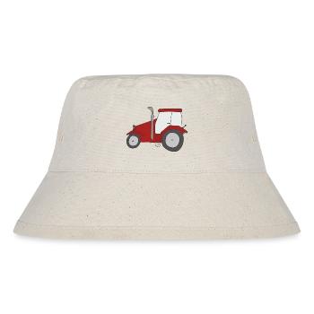 traktor - Stanley/Stella recycelter Bucket Hat - Naturweiß - Vorne