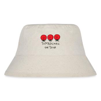 Junggesellinen Tomaten Weiberabend - Stanley/Stella recycelter Bucket Hat - Naturweiß - Vorne