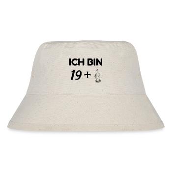 ICH BIN 20! - 20. GEBURTSTAG - Stanley/Stella recycelter Bucket Hat - Naturweiß - Vorne