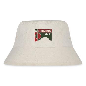 Hoher Grimming Finisher Höhe Wanderung Dachstein - Stanley/Stella recycelter Bucket Hat - Naturweiß - Vorne