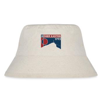 Hoher Kasten Berg Wandern Alpstein Souvenir - Stanley/Stella recycelter Bucket Hat - Naturweiß - Vorne