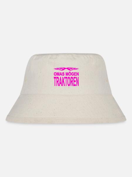 Traktor - Stanley/Stella recycelter Bucket Hat - Naturweiß