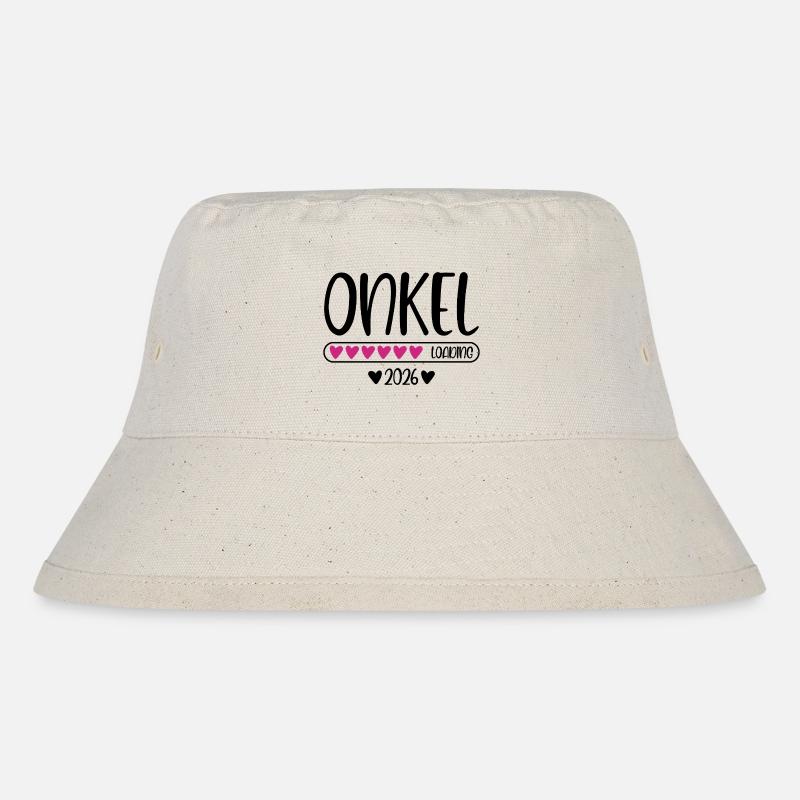 Onkel 2026 loading - Stanley/Stella recycelter Bucket Hat - Naturweiß