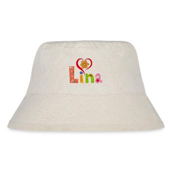 Lina Nom Tee - Bob recyclé Stanley/Stella - blanc naturel - Devant