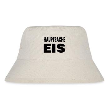 Eis - Stanley/Stella recycelter Bucket Hat - Naturweiß - Vorne