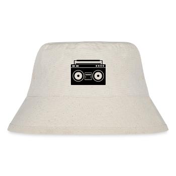Boombox - Stanley/Stella Recycled Bucket Hat - natural - Front