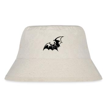 Bat Gothic Logo - Stanley/Stella Recycled Bucket Hat - natural - Front