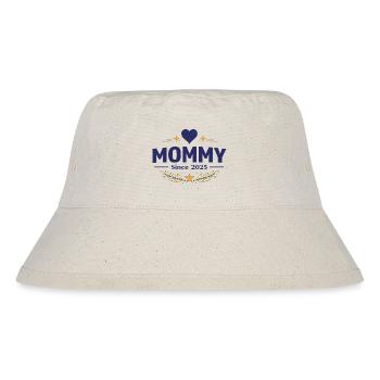 Mama seit 2025 – Proud Mom Design - Stanley/Stella recycelter Bucket Hat - Naturweiß - Vorne