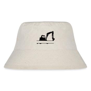 Excavatrice sur mesure – Équipement lourd - Bob recyclé Stanley/Stella - blanc naturel - Devant