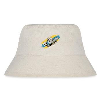 Sweden Football Sweden Soccer Fan Jersey - Stanley/Stella Recycled Bucket Hat - natural - Front