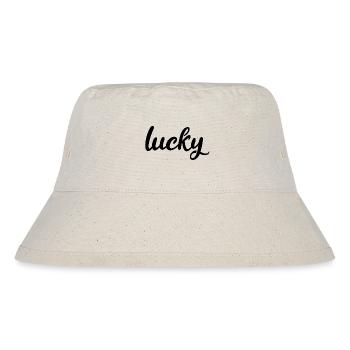 Lucky - Stanley/Stella Recycled Bucket Hat - natural - Front