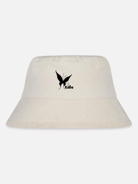 Life - Stanley/Stella recycelter Bucket Hat - Naturweiß